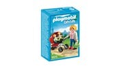 Figurki - Playmobil Matka z wózkiem bliźniaczym - 5573