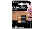 Bateria - DURACELL CR123A (2-Pack) - DUR020320