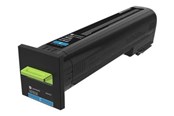 Tusz, toner i material eksploatacyjny - Lexmark Ultra High Yield - cyan - original - tonerpatron - 82K2UCE