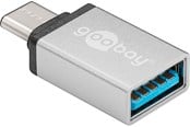 Kabel USB - Pro USB-C 3.1 - USB-A - adapter - silver - 4040849566202