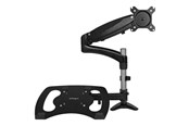 Uchwyt na monitor - StarTech.com Single-Monitor Arm - Laptop Stand - One-Touch Height Adjustment - ARMUNONB