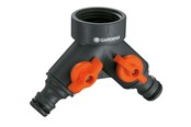 Podlewanie ogrodu - Gardena Twin-Tap Connector 26.5 - 938-20 - 938-20