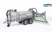 Samochody i pojazdy - Bruder  Fliegl barrel trailer with spread tubes - 2020