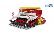 Samochody i pojazdy - Bruder  Pöttinger Vitasem 302ADD harrow-mounted seed dril - 2347