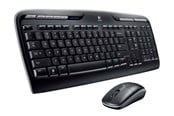 Klawiatura - Logitech MK330 Wireless Combo - US - Zestaw klawiatura i mysz - Angielski (US) - Czarny - 920-003999
