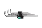 Narzedzia reczne - Wera 950 PKL/9 SM N Zestaw kluczy trzpieniowych z kulką, chromowanych, metrycznych, 9 część - 05022087001
