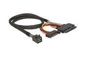 Kabel SAS / SCSI - DeLOCK Kabel Delock SFF-8643 -> U.2 SFF-8639 + SATA 15Pin - 84819