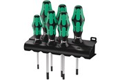 Narzędzia ręczne  - Wera 367/6 TORX® Zestaw wkrętaków Kraftform Plus + wieszak, 6 część - 05028062001