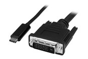 Kabel wyswietlacza - StarTech.com USB C to DVI Adapter 2M - CDP2DVIMM2MB