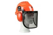 Odziez robocza BHP i akcesoria - AL-KO Oregon Safety Helmet with Earmuffs and Visor - 1658208
