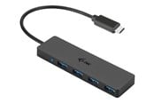 USB hub - I-Tec USB-C Slim Passive Hub - 4-Port - USB 3.0 - 20 cm cable USB hub - 4 - USB 3.0 - Czarny - C31HUB404