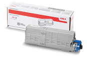 Tusz, toner i material eksploatacyjny - OKI 46490401 / Yellow Toner - 46490401