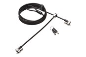 Akcesoria komputerowe - Kensington MicroSaver 2.0 Keyed Twin Laptop Lock - K65048WW