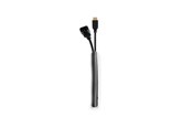 Zarządzanie kablami - Multibrackets M Universal Cable Sock Self Wrapping 10mm Black 25m - 7350073733248