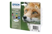 Tusz, toner i material eksploatacyjny - Epson T1285 4-Pack Black Yellow Cyan Magenta - C13T12854022