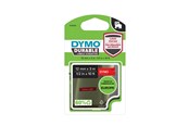 Papier, papier fotograficzny i etykiety - DYMO ® D1 Durable Tape 12 mm x 3 m white on red - 1978366