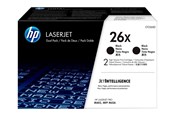 Tusz, toner i material eksploatacyjny - HP 26X / CF226XD 2-Pack High Capacity Black Toner - CF226XD