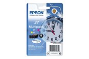 Tusz, toner i material eksploatacyjny - Epson 27 / C13T2705 - Multipack CMY - C13T27054012