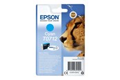 Tusz, toner i material eksploatacyjny - Epson T0712 - Cyan Ink - C13T07124012