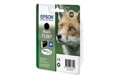 Tusz, toner i material eksploatacyjny - Epson T1281 - Black Ink - C13T12814012