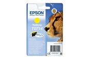 Tusz, toner i material eksploatacyjny - Epson T0714 - Yellow Ink - C13T07144012