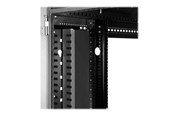 Zarzadzanie kablami - StarTech.com Vertical Cable Organizer with Finger Ducts - 0U - 3 ft. - CMVER20UF