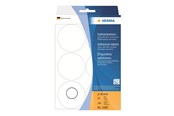 Papier, papier fotograficzny i etykiety - HERMA Multi-purpose labels/colour dots Ø 50 mm white - 4008705022804