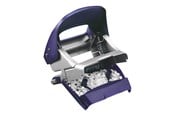 Dziurkacz i zszywacz - Leitz Dziurkacz duży metalowy  NeXXt Style Tytanowy błękit - 50060069