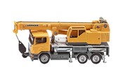 Samochody i pojazdy - SIKU 1:87 Telescopic Crane Truck - 1859