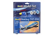 Model do sklejania i skladania - Revell Model Set-Boeing 747-200 - 63999