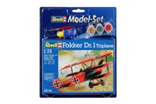 Model do sklejania i skladania - Revell Model Set-Fokker Dr. 1 - 64116