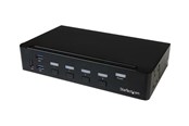 Przelacznik KVM - StarTech.com 4 Port HDMI KVM Switch With Built-in USB 3.0 Hub - 1080p - SV431HDU3A2