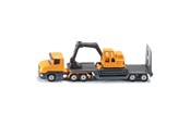 Samochody i pojazdy - SIKU Low Loader With Excavator - 541515