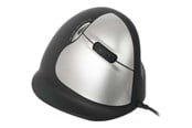Myszka - R-Go Tools R-Go HE Mouse Vertical Mouse Large Right - Ergonomiczne myszki - 5 - Srebrny - RGOHELA