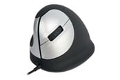 Myszka - R-Go Tools R-Go HE Mouse Vertical Mouse Medium Left - Ergonomiczne myszki - 5 - Srebrny - RGOHELE