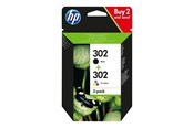 Tusz, toner i material eksploatacyjny - HP 302 / X4D37AE 2-Pack Black and Color Ink - X4D37AE