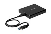 Dysk sieciowy - StarTech.com Dual-Slot Drive Enclosure for M.2 NGFF SATA SSDs - USB 3.1 (10Gbps) - RAID - SM22BU31C3R