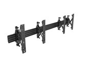 Uchwyty ścienne, uchwyty AV i meble AV - Multibrackets M Wallmount Pro MBW2U Push In Pop Out Black - Max 30 kg - recommended for 65" - 7350073734122