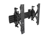 Uchwyty ścienne, uchwyty AV i meble AV - Multibrackets M Wallmount Pro MBW1U Push In Pop Out Black - Max 30 kg - recommended for 65" - 7350073734115
