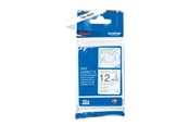 Papier, papier fotograficzny i etykiety - Brother TZe R231 - Black On White - Roll (1.2 cm x 4 m) - TZER231