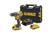 Wiertarka i srubokret elektryczny - Dewalt Wiertarko-wkrętarka XR 18V, 2x18 V/2,0 Ah *DEMO* - DCD791D2-QW