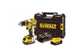 Wiertarka i srubokret elektryczny - Dewalt 18V XR Brushless Compact Drill Driver - 2 x 5Ah - DCD791P2-QW
