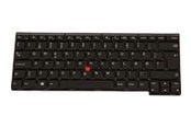 Klawiatura - Lenovo Keyboard (DANISH) - Klawiatura zamienna notebooka - Duński - Czarny - FRU04Y0871