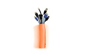 Zarządzanie kablami - Multibrackets M Universal Cable Sock Self Wrapping 40mm Orange 25m - 7350073734559