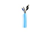 Zarządzanie kablami - Multibrackets M Universal Cable Sock Self Wrapping 25mm Blue 25m - 7350073734528