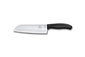 Przybory kuchenne - Victorinox SwissClassic Santoku Knife - Fluted Edge - 6.8523.17B