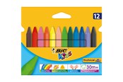 Przybory do pisania i rysowania - BIC Kredki świecowe trójkątne Kids Plastidecor – różne kolory, w pakietach po 12 szt. - 829773