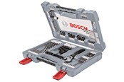 Wiertla & Bity - Bosch BOR-/BITSSÆT PREMIUM 91 DELE - 2608P00235
