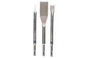 Wiertla & Bity - Bosch FLADMEJSELSÆT SDS-PLUS 3STK - 2607019159