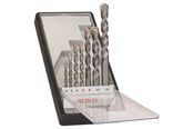 Wiertla & Bity - Bosch BORSÆT SILVER PERC 4-12MM 7STK ROBUSTLIN - 2607010545